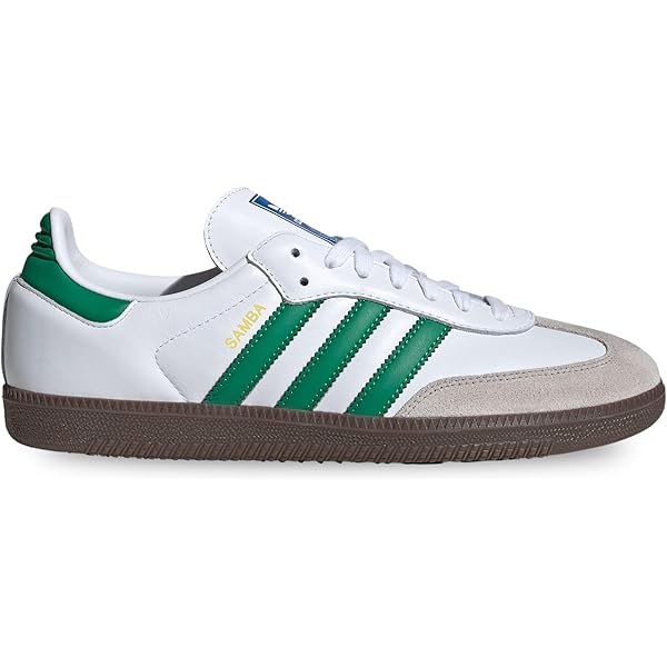 Amazon.com | Adidas IG1024 SAMBA OG Footwear, White/Green/Supplier